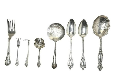Collection of Sterling Silver Serving Articles