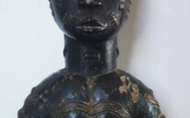 Comian (1) - Wood - baoulé- Fetish initiation - West Africa