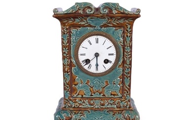 Commode clock, in the Empire style, around 1900