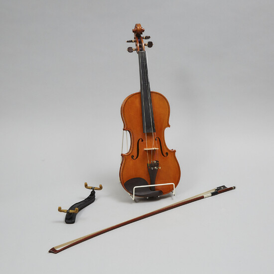 Contemporary Continental Violin, mid 20th century