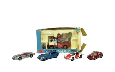 Diecast - a collection of vintage diecast models comprising ...