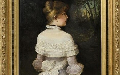 EM SAMARCO (Italy, 2nd half 19th century / .) "Portrait