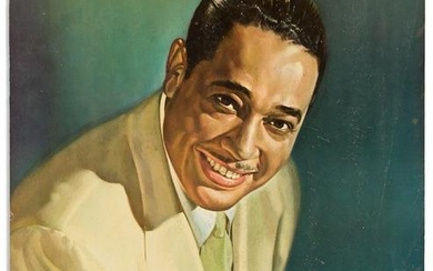 (ENTERTAINMENT--MUSIC.) Early poster of "Duke Ellington, Exclusive Victor Recording Artist."