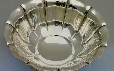 Early 20th Century Continental 800 Silver Bowl