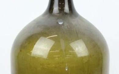 Early Blown Glass Demijohn Bottle
