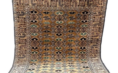 Edler Afghan Jomud Seide auf Seide - Carpet - 200 cm - 125 cm