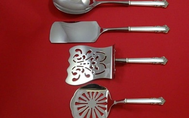English Shell by Lunt Sterling Silver Brunch Serving Set 5pc HH WS Custom Made