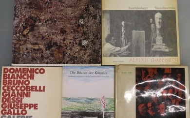 Ensemble de quatre ouvrages. Alberto Giacometti... - Lot 7 - Art-Valorem