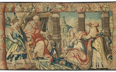 Exceptional Flemish Hand-Woven Tapestry