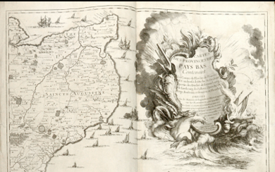 FRICKX, Eugene-Henry (1644-1730) - Cartes Des Provinces Des Pays Bas Contenant les Comte's de Flandre, de Hainaut, Cambresis, le Duche'...