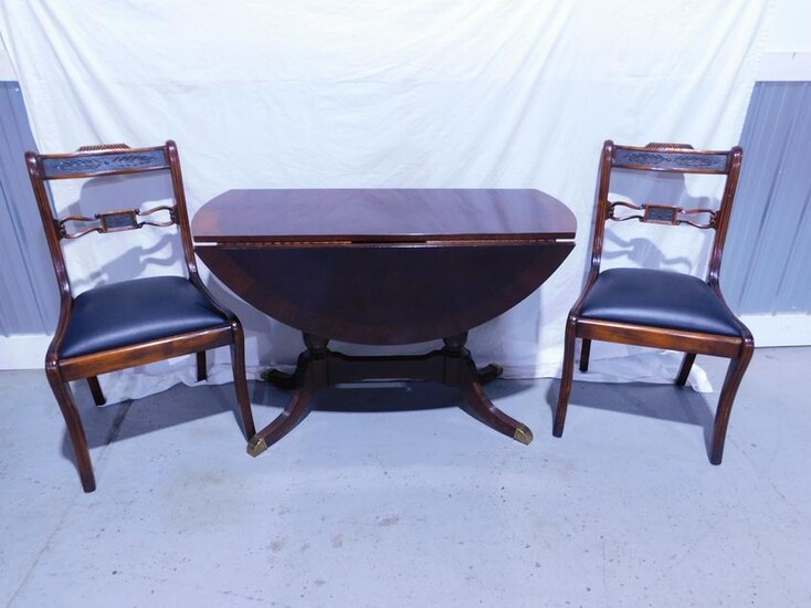 Federal Style Chairs & Table