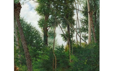 Figura nel bosco, CARLO TESTI (Ravina, 1902 - Bardolino, 2005)