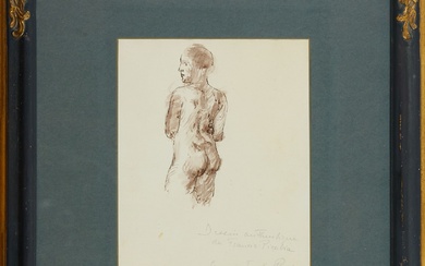 Francis Picabia, Nudo di schiena, 1935-40