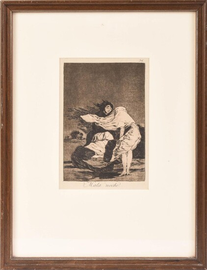 Francisco De Goya. Mala Noche.