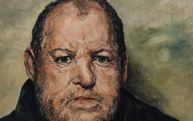François de Vos (1955-2019) - Impressionistisch mannelijk portret