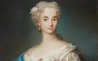 French School around 1780 - Portrait of a Lady