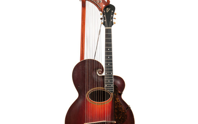 Gibson Style U Harp Guitar, 1917