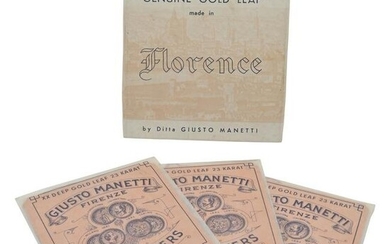 Giusto Manetti Box of Gold Leaf.