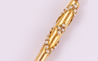 Gold Propelling Mechanical Pencil