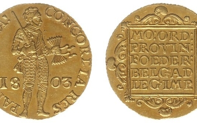 Gouden Dukaat 1803 (Sch. 39 / Delm. 1171C) - 3.47...