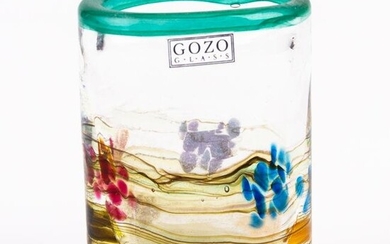 Gozo Maltese Glass Designer Vase