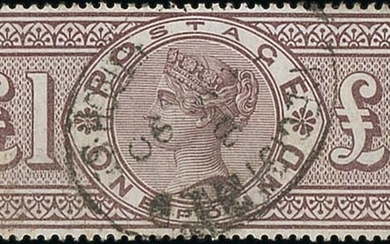 Great Britain 1884 Crowns £1 brown-lilac