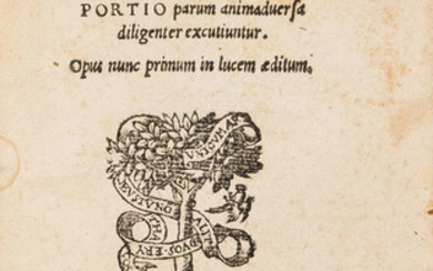 Greek & Roman weights and measures.- Agricola (Georgius) Libri quinque de mensuris & ponderibus, Paris, Christian Wechel, 1533.