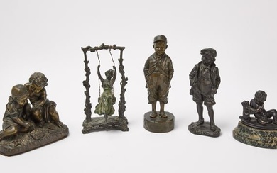 Group of Bronze Figures