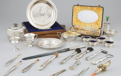 Group of English and North American Silver, 19th/20th centu