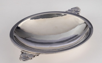Gundorph Albertus for Georg Jensen. 'Cactus' sterling silver bowl, dessin 629