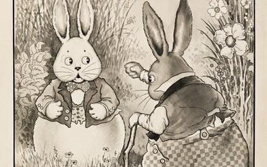 HARRISON CADY (1877-1970) "Peter Rabbit was very