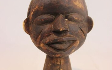 Head (1) - Wood - Ekoi Ejagham - Nigeria