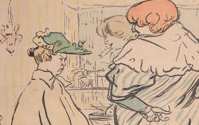 Henri De Toulouse Lautrec - Le Rire : Alors vous etes sage ?, 1897