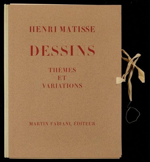 Henri Matisse "Dessins: Themes et Variations" Numbered