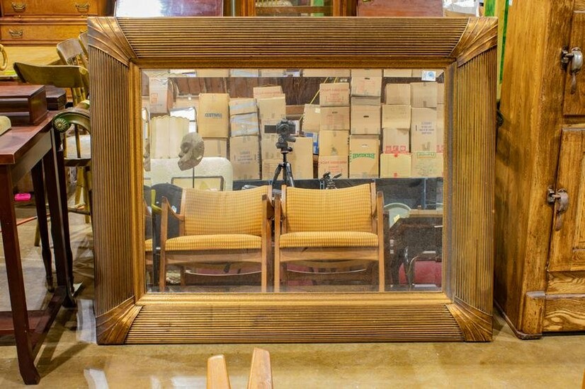 Hollywood Regency style gilt framed mirror