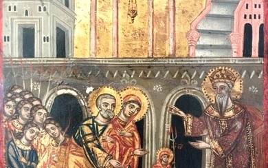 Icon - The Presentation of Mary in the Temple - Wood