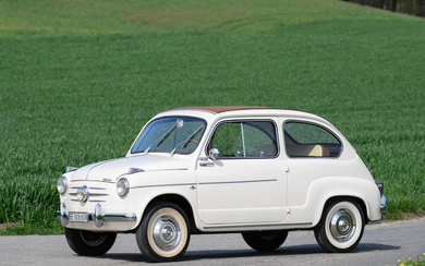 Importantly restored example 1956 Fiat 600 Trasformabile