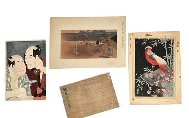 Japanese prints after Takeuchi Seiho & others
