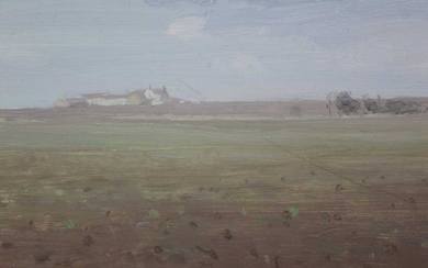John Osborne framed oil on board - landscape