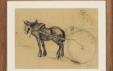 Kees Van Dongen (1877-1968) Voiture à cheval