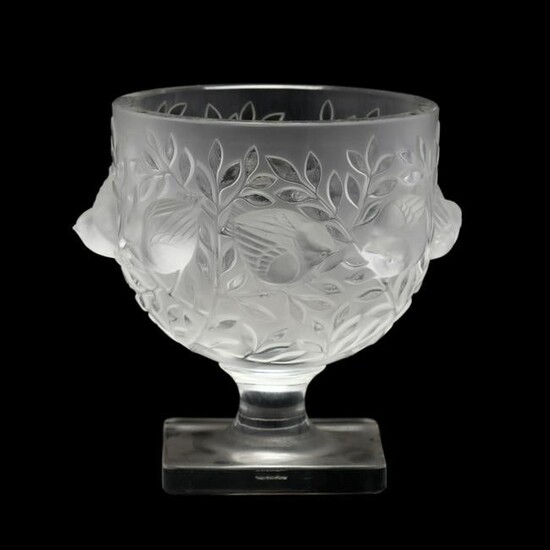 Lalique, Elisabeth Crystal Vase