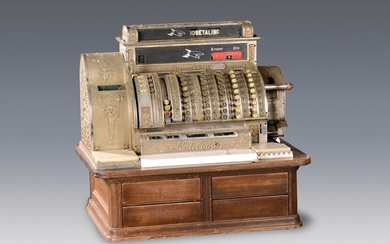 Large Cash Register, National, around 1900, made for...