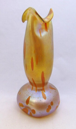 Large Loetz "Astraea" glass vase
