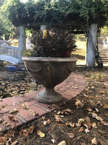 Large Scale Neo Classical Cast Stone Garden Urn