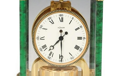 LeCoultre Atmos Malachite Mantle Clock