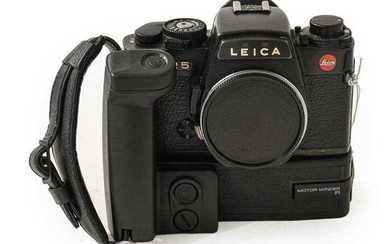 Leica R5 Camera Body Only no.1900006, with motor winder...