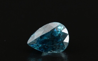 Loose 8.08 CT Pear Faceted Zircon