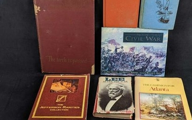 Lot Of Seven Civil War Books C