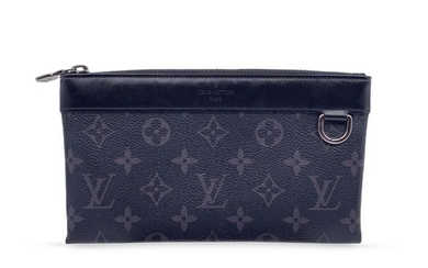 Louis Vuitton - Monogram Eclipse Canvas Discovery Clutch Bag - Clutch bag