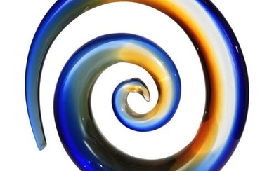 MURANO Multi Color Blown Art Glass Abstract Sculpture